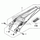 CRF250R Заднее крыло