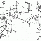 VT1300CSA Крышка картера левая