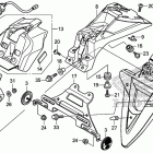 NC700X Фонарь задний