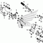 CTX700N Подножки