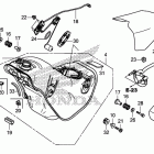 CTX1300A Топливный бак