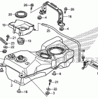 GL1800B Топливный бак