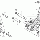 CTX700N Задний амортизатор