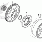 CTX700N Муфта стартера
