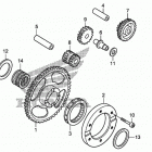 XR650L Муфта стартера