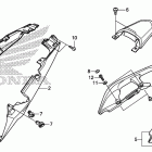 NC700X Облицовка сидения