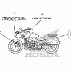 CTX1300A Наклейки