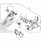 VT1300CR Задний тормозной суппорт