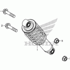 GROM125(MSX125E) Задний амортизатор
