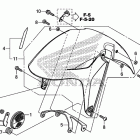 CTX700N Переднее крыло