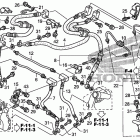 ST1300PA Передние тормозные трубки
