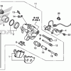 CB500FA Задний суппорт