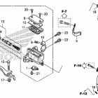 CB500F Front brake master       cylinder (std)