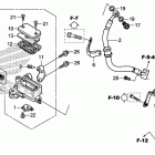 CB500XA Передний тормозной цилиндр (ABS)