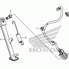 CBR500RA Подножка