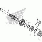 CRF125FB Кик стартер