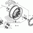 CTX1300A Заднее колесо