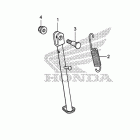 CRF125FB Подножка