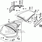 GL1800C Сидение