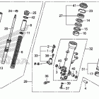 GL1800B Передняя вилка