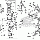 CB1000RA Front brake master       cylinder (2)