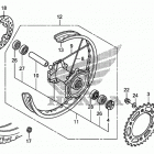 XR650L Заднее колесо