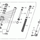 CTX700N Передняя вилка