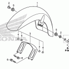 VT1300CR Front fender (1)