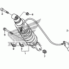 ST1300PA Задний амортизатор