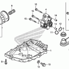 CTX700N Поддон картера и масляный насос