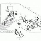 VT1300CS Задний тормозной суппорт