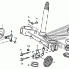 XR650L Траверса нижняя