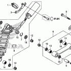 CBR600RA Rear shock absorber      (cbr600ra)