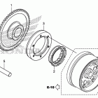 CRF125FB Муфта стартера