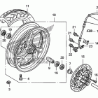 ST1300PA Переднее колесо