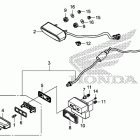 GROM125(MSX125E) Фонарь задний