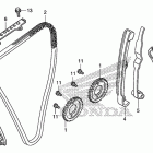 CB1100 Цепь ГРМ и натяжитель