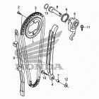 XR650L Цепь ГРМ