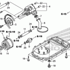 CTX1300A Поддон картера и масляный насос