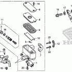 GL1800B Главный тормозной цилиндр -передний