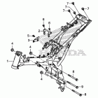 GROM125(MSX125E) Рама