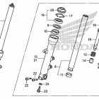 CB1100 Передняя вилка