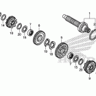 CTX700ND Transmission (ctx700nd)  (countershaft)