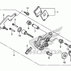 CTX700D Стояночный тормоз