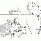 CBR1000S Адсорбер, системы улавливания паров топлива