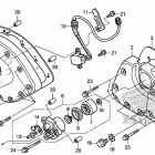 GL1800C Front cover@transmission cover