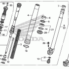 CRF250R Передняя вилка