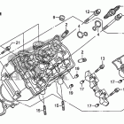 ST1300PA Левая головка цилиндров