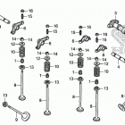 VT1300CSA Распределительный вал и клапана