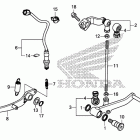 CB500FA Педали